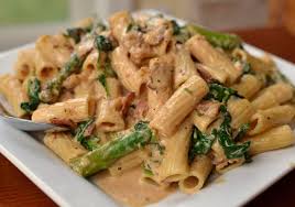 Bacon Asparagus Cajun Pasta Recipe Cajun Pasta Pasta Dishes Bacon Pasta