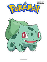 It evolves into ivysaur starting at level 16. Bulbasaur Pokemon Coloring Page Super Fun Coloring