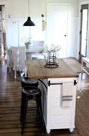 Combo kitchen and living room with island bar for apartment. 25 Mini Kitchen Island Ideas For Small Spaces Digsdigs