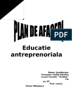 Plan De Afaceri Gradinita Privata