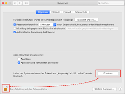 Installation Von Kaspersky Endpoint Security 11 Fur Mac Auf Macos Catalina Version 10 15
