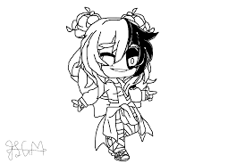 Gacha club coloring pages boy / gacha life coloring pages. Drawing Fandom