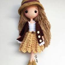 Amigurumi Orgu Oyuncaklarin Icerisinde En Fazla Aranan Modeller Amigurumi Kiz Bebek Modelleri Yapimi Tamamlandiginda Sevimli Tig Isi Yun Iplikleri Tig Isleri