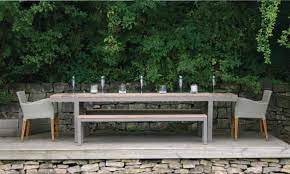 As well as being a practical resting place, a garden bench will also enhance the look of your garden. Reclaim Dining Outdoor Pr Home