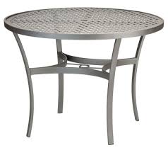 Kitchen & dining room tables. 42 Round Aluminum Top Dining Table 642alh Sundrella Tables