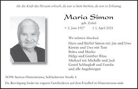 According to simon, jackie said aristotle flaunted his affair with opera singer maria callas by. Traueranzeigen Von Maria Simon Trauer36 De