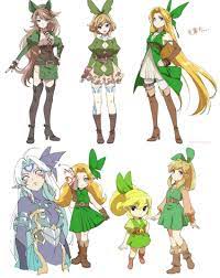 Rule 63 Links from all across time | The Legend of Zelda | Legend of zelda,  Legend of zelda memes, Legend of zelda breath