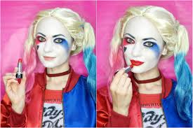 Top suggestions for harley quinn face paint. Harley Quinn Makeup Tutorial Step By Step Suicide Squad Makeup