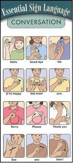 Hello Is Easy Sign Language Sign Language Words Learn Sign Language