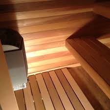 Beautiful Cedar Duck Board Flooring In The Walking Area Reveals Rich Grained Pergo Floor Underneath The Benches Add Pergo Flooring Bedroom Furniture Furniture
