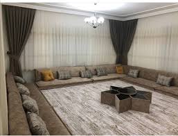 Gray Oriental Arabian Seating Set In 2021 Luxury Room Design Living Room Design Decor Floor Seating Living Room