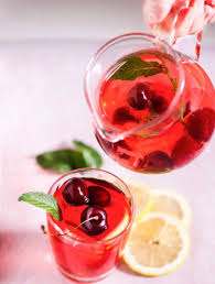 Kirschbowle Rezept Frag Mutti Rezept Bowle Kirschen Getranke