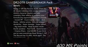 Off the record for xbox . Gamebreaker Pack Dead Rising Wiki Fandom