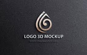 Upload your design with one click and make your brand more memorable. Free Logo 3d Mockup Psd Template Mockup Den