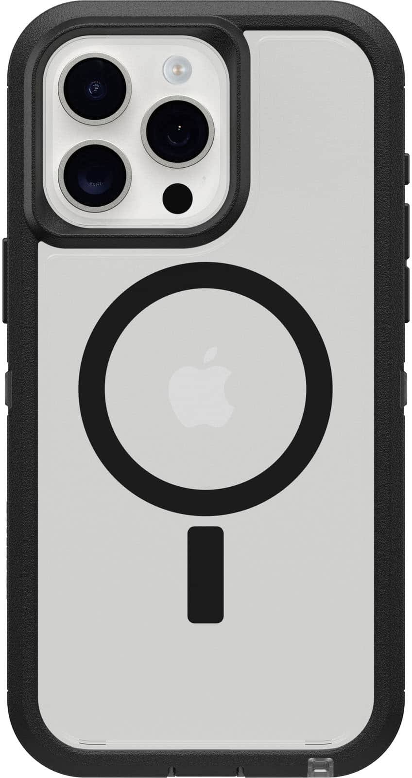 OtterBox - Defender Series Pro XT Hard Shell for MagSafe for Apple iPhone 15 Pro Max - Dark Side