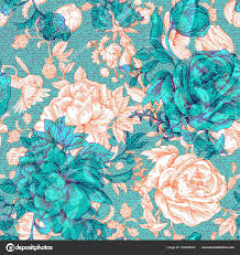 We have a variety of floral wallpapers airy, and chic, this floral wallpaper glistens with beauty. Turquoise Blue Peach Floral 1600x1700 Wallpaper Teahub Io