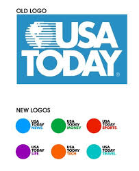 Usa Today Simple Logo Old Logo Logos