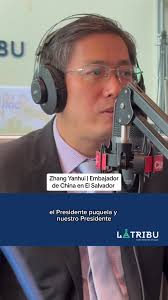 Tema del día con el Embajador de China en nuestro país: Zhang Yanhui. Habló  sobre las relaciones diplomáticas entre ambos países 🇨🇳🇸🇻 y los  proyectos en los que han apoyado como la BINAES, el nuevo ...