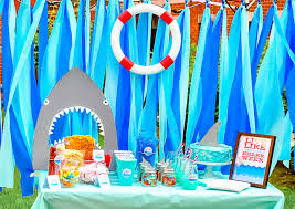 Shark Party Ideas The Love Nerds
