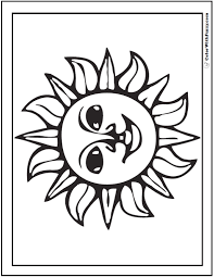 Twinkle, twinkle, little star… after a long week of hard work and draining the very best of yourself, what might be a good time to relax and spend quality time with your family, without leaving the comfort of your home? 60 Star Coloring Pages Customize And Print Ad Free Pdf Star Coloring Pages Coloring Pages Sun Coloring Pages