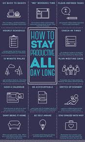 How To Stay Productive All Day Time Management Time Management Tips Productivity