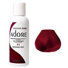 4.4 out of 5 stars 20,249. Amazon Com Adore Creative Image Hair Color 71 Intense Red Hair Color Primers Beauty