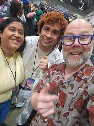 Met Christopher sabet voice of kuwabura :D