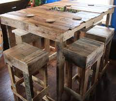 Pallet Table Wooden Pallet Furniture Diy Pallet Furniture Pallet Bar Diy
