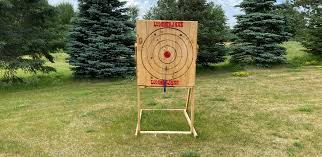 Please consider adding photos and doing some basic research into your question. Backyard Axe Throwing Kits A Hit For Socially Distant Summer