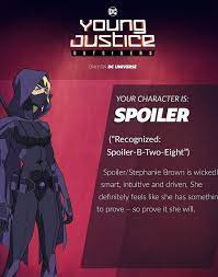 Young Justice S3 Spoiler Young Justice Young Justice League Justice League Characters