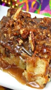 New Orleans Bread Pudding With Coconut Praline Sauce Sweet Pea S Kitchen Recipe Praline Sauce Bread Pudding Praline Bread Pudding