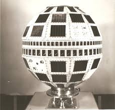 Image of the telstar 1 satellite. Communications Satellites