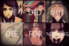 Naruto Deaths We Did Not Die For Nothing Anime Naruto Naruto Characters