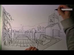 Hoe Teken Je Perspectief Perspectief En Landschappen 1 Perspectief Tekening Landschap Tekeningen Landschappen