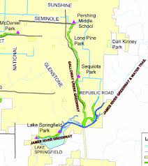 Springfield Greenway Trails Map Galloway Creek Greenway Trail – Springfield, Mo | Hike Missouri