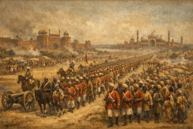 Delhi in the 19th Century: Mughal Court to British Raj (1857 Notes)