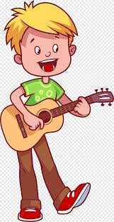 guitar cartoon illustration children playing guitar child food png pngegg guitar cartoon illustration children