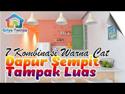 Selain itu, warna cat dapur pastel cocok untuk dapur mungil karena punya dasar terang agar ruangan terkesan lebih terbuka. 7 Kombinasi Warna Cat Dapur Sempit Terlihat Lebih Luas Youtube