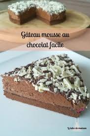 Gateau Mousse Au Chocolat Facile Companion Ou Non Le Labo De Maman