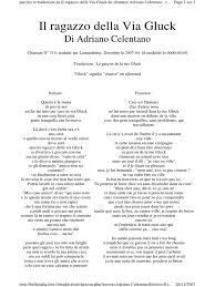 Le tableau incite le spectateur à participer au spectacle de la rue en fusionnant avec le personnage féminin vu de dos qui. Adriano Celentano Il Ragazzo Della Via Gluck Musique Italienne Musique Vocale
