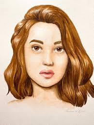 « bronze sunset colour palette. Draw And Color Faces Tombow