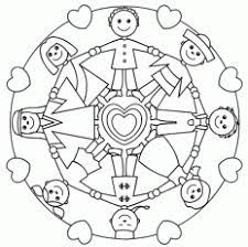Download this adorable dog printable to delight your child. Children Around The World Coloring Page Kids Holding Hands Mandala Mandalas For Kids Mandala Coloring Pages Mandala Coloring
