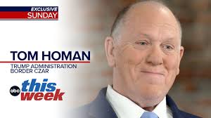 SUNDAY EXCLUSIVE: As President Trump clashes with the courts over his  attempt to deport migrants using the 1798 Alien Enemies Act, Jonathan Karl  interviews W.H. border czar Tom Homan about the political,
