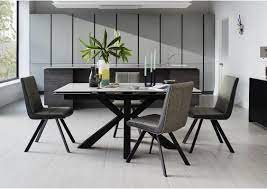 Phoenix Dining Table And 4 Dining Chairs Dining Table Furniture Village Extendable Dining Table