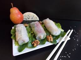 C Est Fruite Salee Croustillant Et Fondant Leger Et Savoureux Je Trouvais Deja Que Les Rouleau Rouleau De Printemps Rouleau De Printemps Jambon Melon Jambon