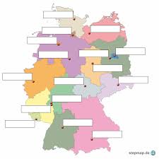 Zu wissen, wie die hauptstadt des eigenen bundeslandes heißt, ist natürlich ein kinderspiel. Hauptstadte Der Bundeslander Von Berni 4teachers Landkarte Fur Deutschland Alle Bundeslander