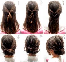 Elegant Low Bun Hairstyle Easy To Do With A Step By Step Tutorial Style This H Elegant Lo Bun Hairstyles Medium Length Hair Styles Hairstyles Bun Messy