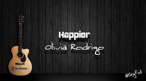 Chord Gitar Dan Lirik Lagu Happier Olivia Rodrigo Kunci Dasar G Mudah Dimainkan Tribunmanado Co Id