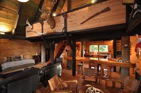 Check out our hunting lodge design selection for the very best in unique or custom, handmade pieces from our shops. Pin By Destiny Thornton On H O M E Cabin Interior Design Hunting Cabin Hunting Cabin Interior