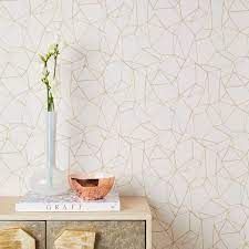 Chasing Paper Geo Prisms Removable Wallpaper Adhesive Wood Paneling Accent Wall Entryway Stikwood Adhesive Wood Paneling